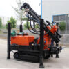 180 Meters Portable Hard Rock Borehole Well DTH Crawler Underground Water Drill rig
